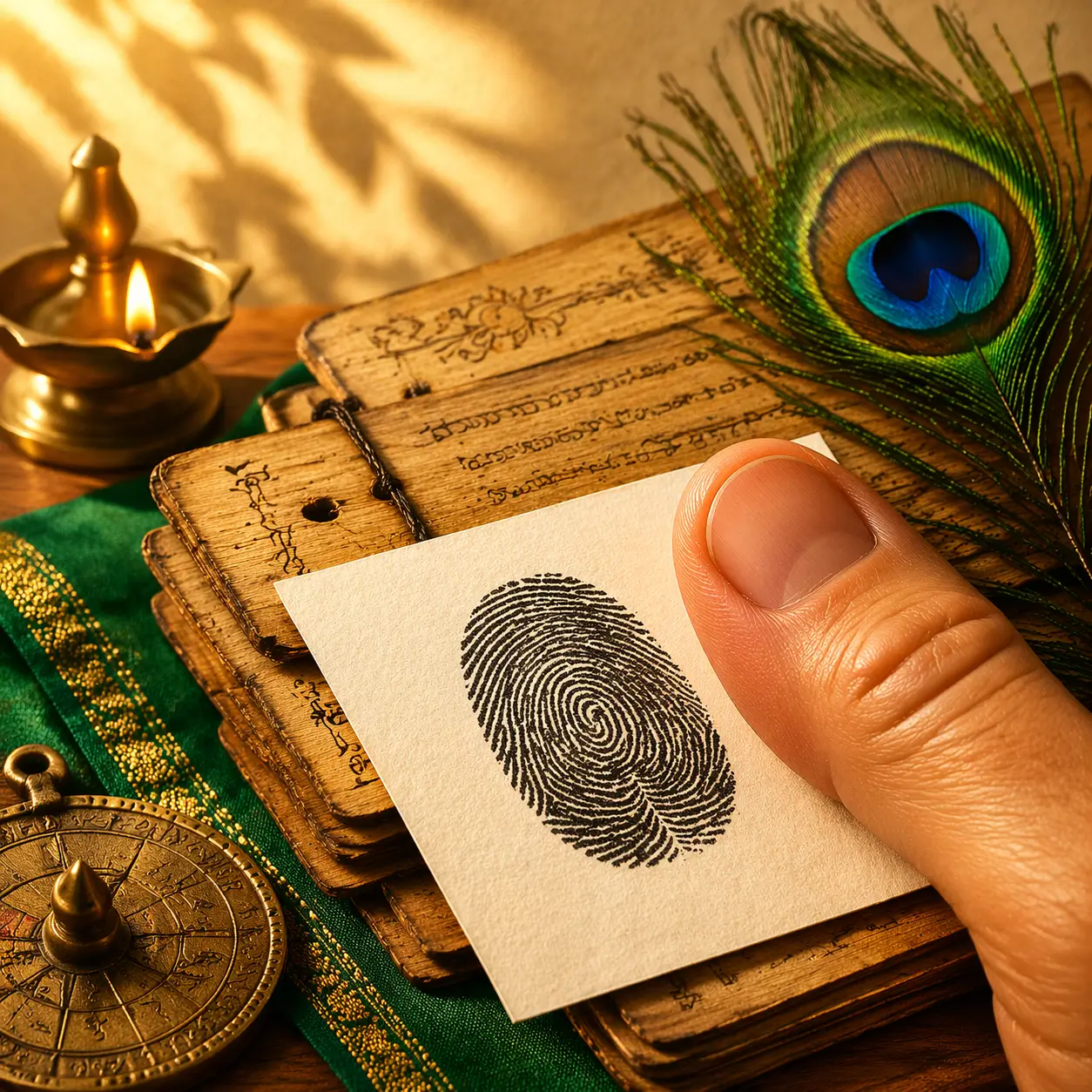 Thumb impression online