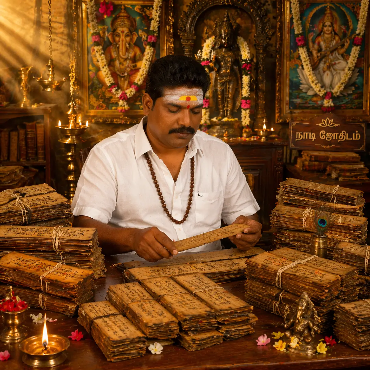 7 Palm leaf reading online